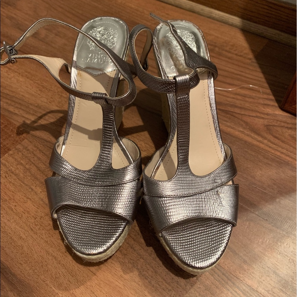 NEW silver wedges. Size 9.5